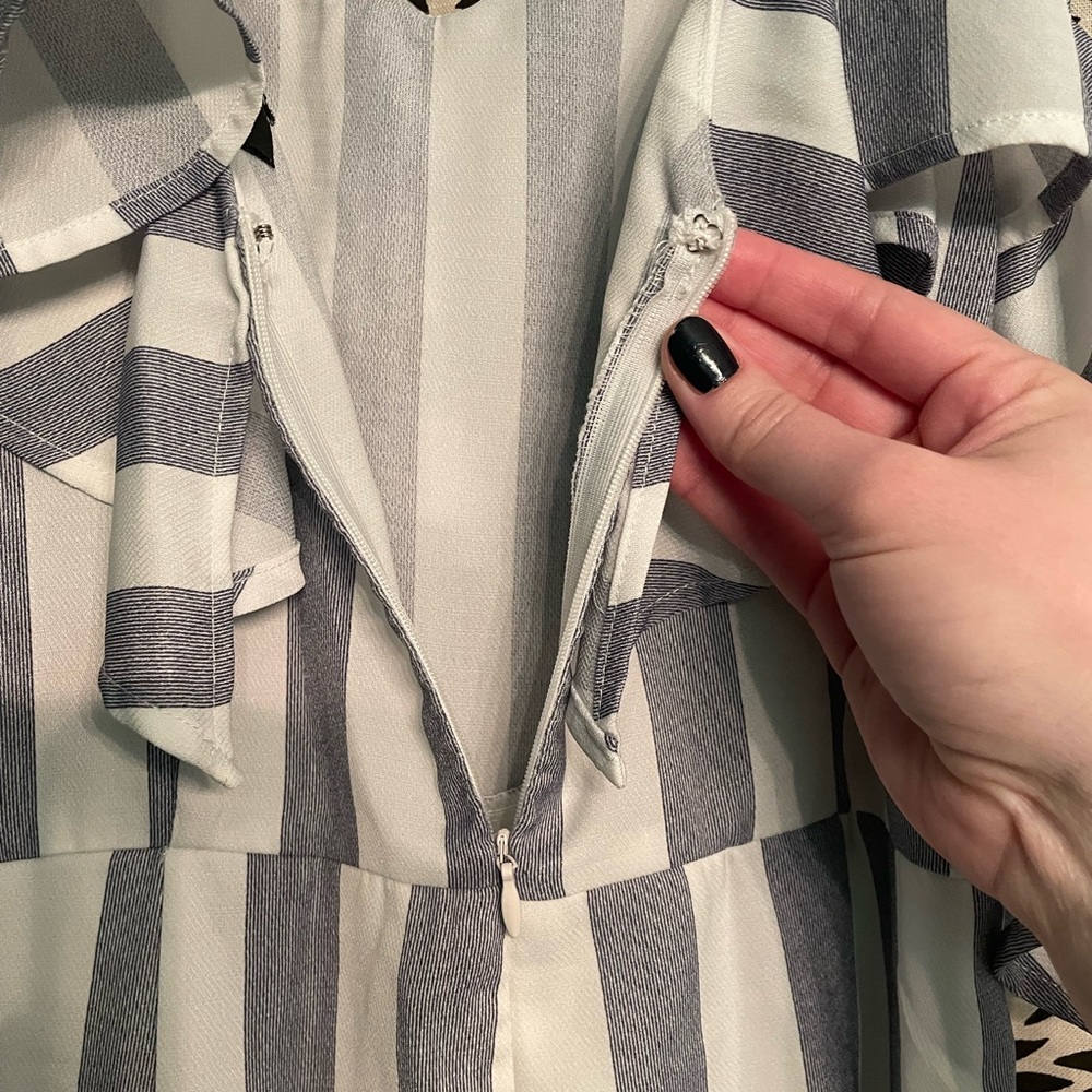 Lulus Striped Romper - Picture 5 of 8